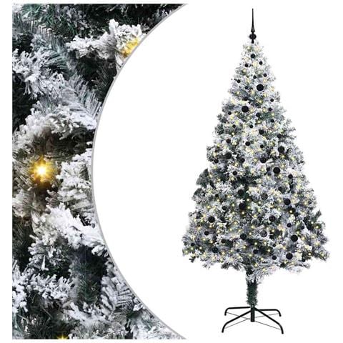 Albero di Natale artificiale con 300 LED Bianco 240 cm - Foto 1