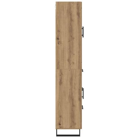 Credenza con cassetto Rovere artigianale 69,5 x 34 x 180 cm - Foto 9