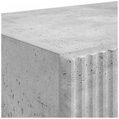 Mobile TV da parete Grigio cemento 59,5 x 31 x 80 cm - Foto 9