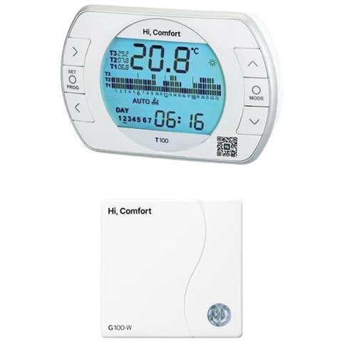 Cronotermostato Beretta Hi Comfort T100 Wi-fi Art.20193354 - Bianco A Magazzino - Foto 1