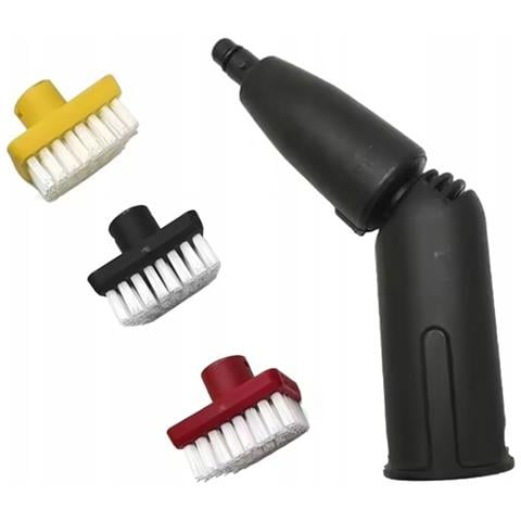 Set Di Spazzole Quadrate Per Pulitore A Vapore Compatibile Con Kärcher Sc1-sc5 - Ricambio Di Alta Qualità, Montaggio Bagnetto, Colori Diversi - Foto 5