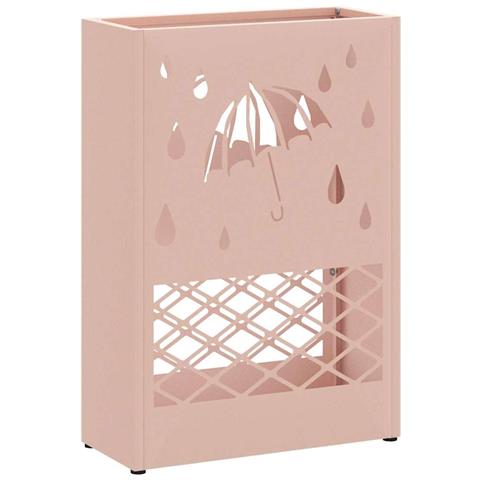 Supporto per Ombrellone Rosa 28 x 12 x 41 cm Acciaio - Foto 1