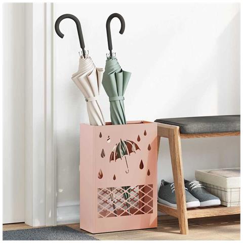 Supporto per Ombrellone Rosa 28 x 12 x 41 cm Acciaio - Foto 2