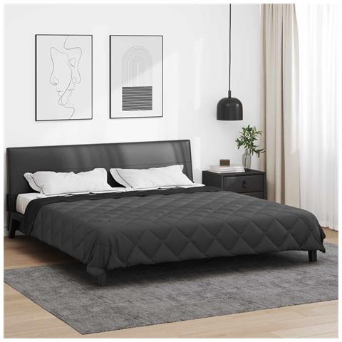 Piumone Completo Annuale Nero e antracite 240 x 200 cm - Foto 2