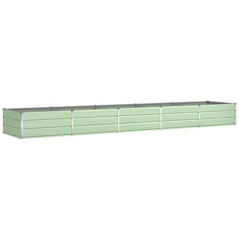 Fioriera Verde Pastello 195 x 100 x 45 cm Acciaio zincato - Foto 1