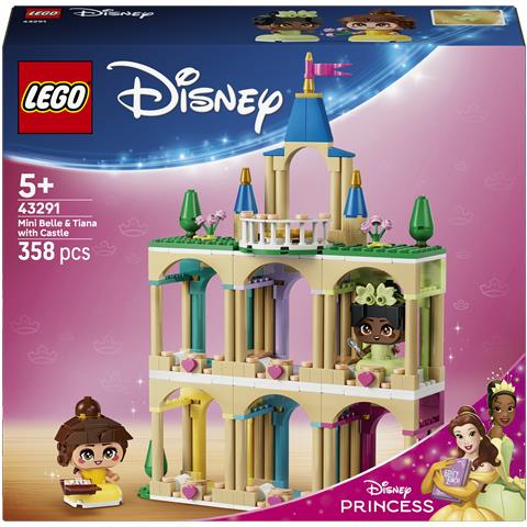 Disney Princess Mini-Belle e Mini-Tiana con Castello - Foto 1