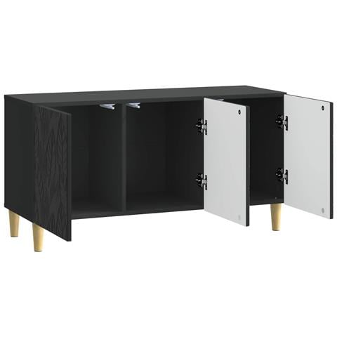 Mobile TV 99 x 34,5 x 50 cm Nero Legno ingegnerizzato - Foto 2