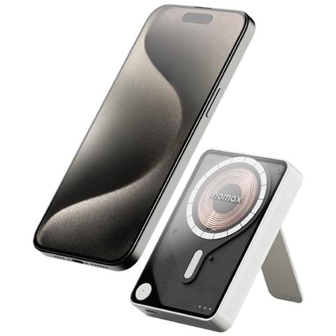 Power Bank - Bianco, Trasparente, 10000 mAh - Foto 1