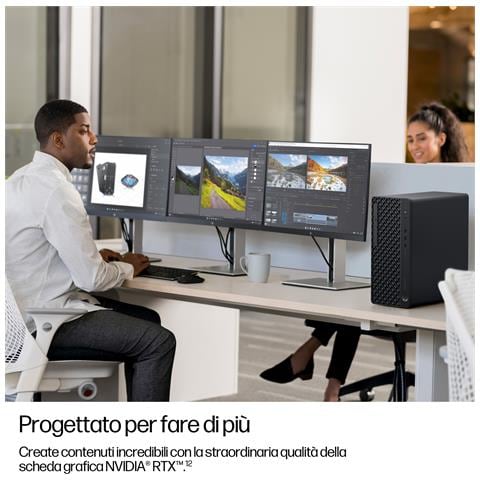 EliteDesk 8 Tower G1i Desktop AI PC Wolf Pro Security Edition Intel Core Ultra 9 285 32 GB DDR5-SDRAM 1 TB SSD Windows 11 Pro - Foto 2