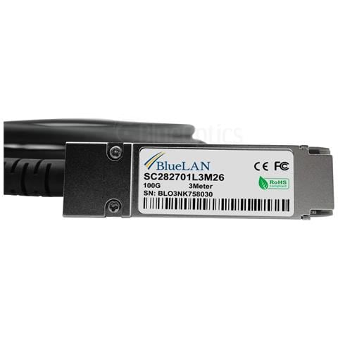 QSFP-4SFP25G-CU5M-HU-BL cavo InfiniBand e in fibra ottica 5 m QSFP28 4x SFP28 DAC Nero - Foto 2