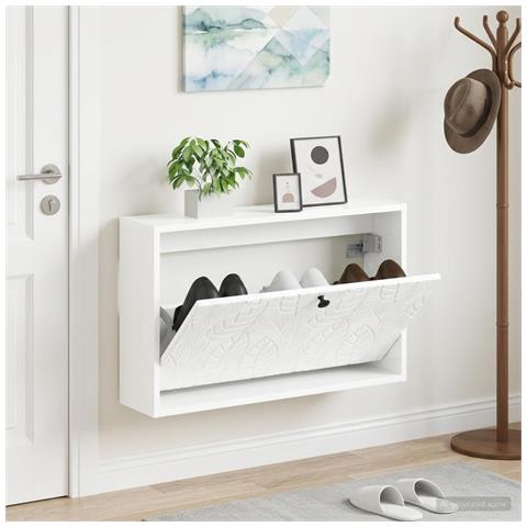 Mobiletto per Scarpe da Muro DELFT 71 x 17 x 43 cm - Foto 2
