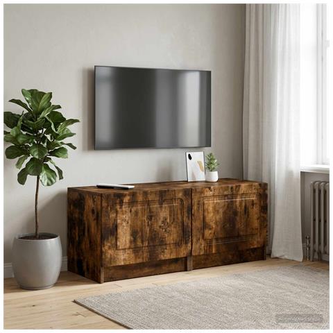 Mobile TV Rovere Fumo Legno ingegnerizzato - Foto 2