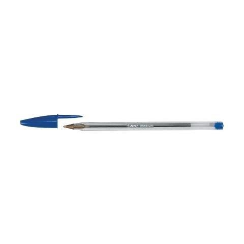 scatola 50 penna sfera cristal® medio 1,0mm blu bic® - Foto 1