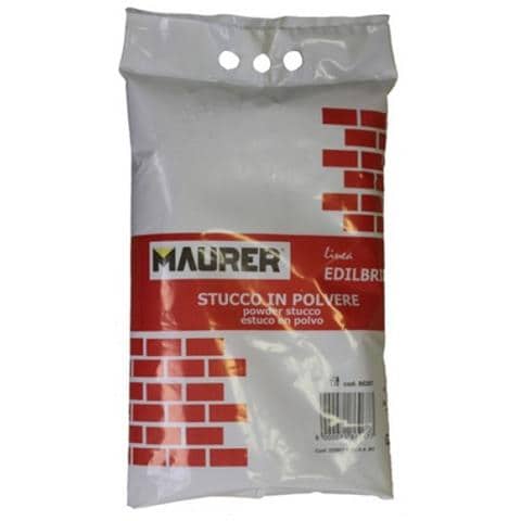 Stucco in Polvere 5 Kg Maurer per attaccare rosoni, cornici, piastrelle, etc. - Foto 2