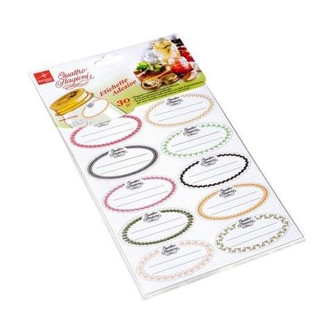 Bormioli Kit 30 Etichette Adesive 4 Stagioni - Foto 2