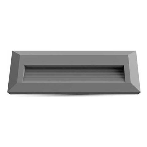Lampada Applique V-tac Led Smd Parete Segnapasso 3w 110lm 55° Rettangolare Ip65 Vt-1162 G - Sku 1331 Bianco Caldo 3000k - Foto 1