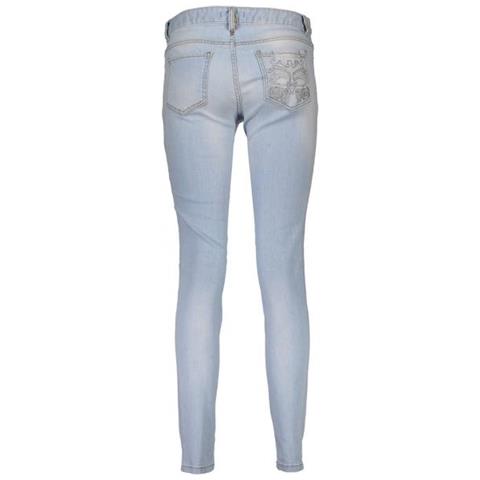 Jeans Denim Donna Azzurro - Made In Italy M - Foto 2