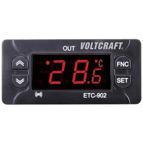 Termostato Ntc, Ptc -30 Fino A 50°c Relè 10 A (l X L X A) 58 X 77 X 34.5 Mm - Foto 1