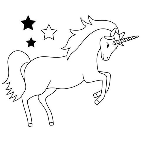 Timbro Di Legno - Unicorno - Foto 2