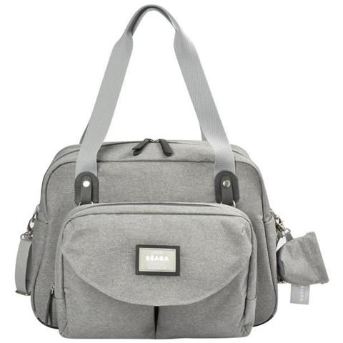 Beaba Borsone 940247 Per Pannolini Di Ginevra Ii Modulabile Davvero Capiente Scomparti Multipli Taschino Anteriore Rimovibile Materassini Per Cambiare Si Neonato Grigio - Foto 7
