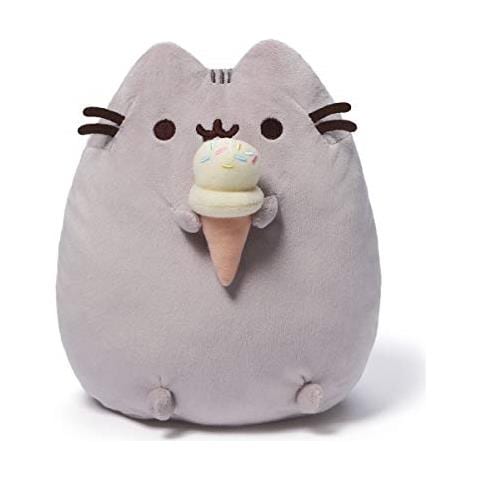 Peluche Gund Gatto Pusheen Con Gelato, 24 Cm, Da 1 Anno, 6.055.547 - Foto 1