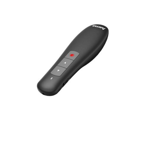 Hama 00139915 Puntatore Wireless Rf Nero (hama X-pointer Wireless Laser Presenter, 2.4ghz, Usb Receiver, 12m Range, Volu - Foto 4
