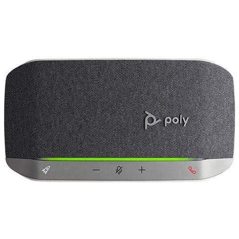 Poly Sync 20+ Vivavoce per MS Teams con USB-A Adattatore Bluetooth Colore Grigio - Foto 1