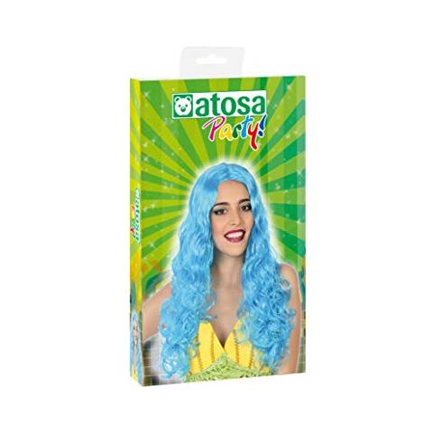 Atossa 43648 Parrucca Phantasia, Blu - Foto 2