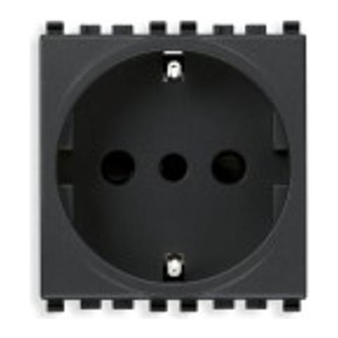 20209 - Presa 2p+t 16a P30 Grigio - Foto 1