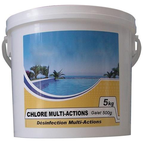 Cloro Multifunzione Lento 500 G 5 Kg Di Ghiaia - Chlore Multi-actions 500 - Foto 1