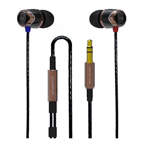 E10 Nero, Oro Intraurale Auricolare cuffia - Foto 1