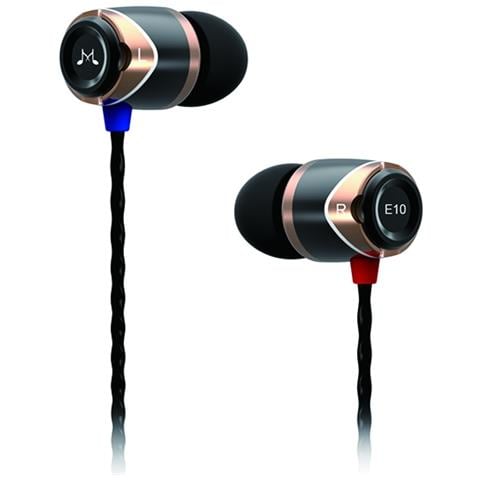 E10 Nero, Oro Intraurale Auricolare cuffia - Foto 3