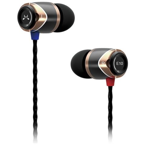 E10 Nero, Oro Intraurale Auricolare cuffia - Foto 2