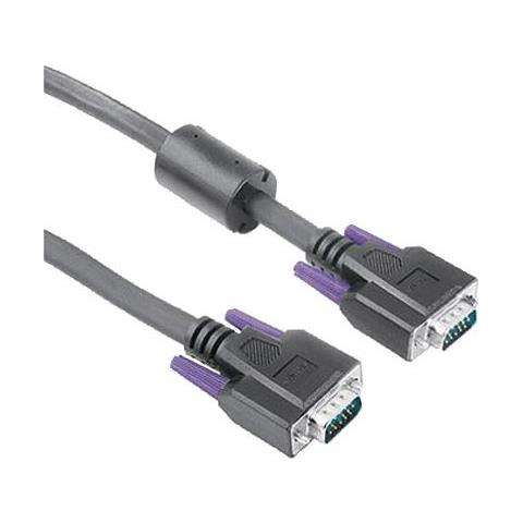 Video Connecting Cable 15-pin HDD Plug - 15-pin HDD Plug, 10 m 10m VGA (D-Sub) VGA (D-Sub) Nero cavo VGA - Foto 1