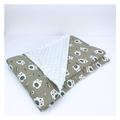 Coperta Lettino Baby Idea Plob Orso Beige - Foto 1