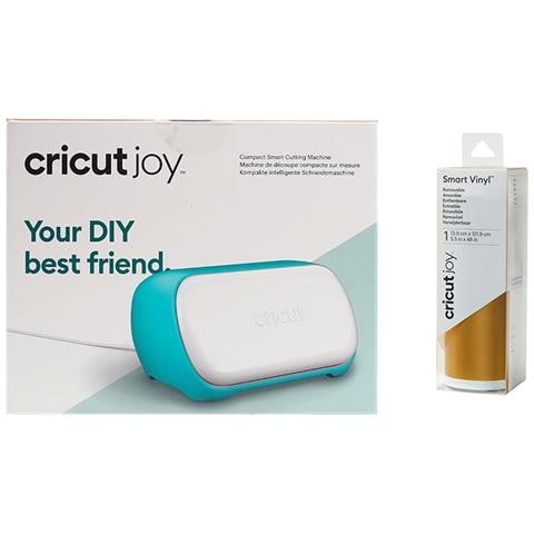 Macchina Da Taglio Joy + Vinile Rimovibile Oro Opaco 121,9 X 13,9 Cm - Foto 1