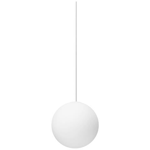 Lampada A Sospensione Contemporanea Mapa Metallo Bianco 1 Luce G9 4w 3000k Ip20 - Foto 1