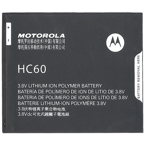 Ricambio Batteria Litio Originale Hc60 Bulk Per Moto C Plus - Foto 2