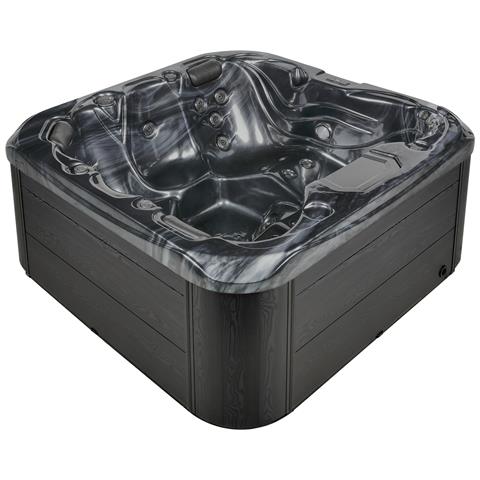 Vasca Idromassaggio Da Esterno Con Led Lastarria Grigio Grafite - Foto 2