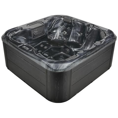 Vasca Idromassaggio Da Esterno Con Led Lastarria Grigio Grafite - Foto 12