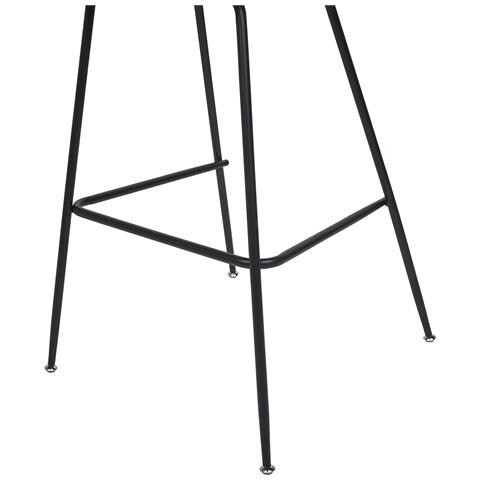 Set Di 2 Sedie Alte Arcola Velluto Nero - Foto 2