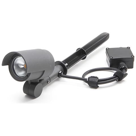Faretto Spot Impermeabile Picchetto Led 10w Segna Passi Luce Giardino 3000k Ip65 - Foto 2