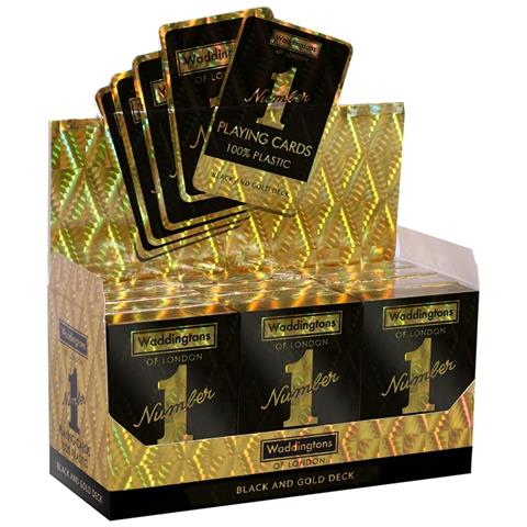 Nero E Oro - Waddingtons No. 1 Gioco Di Carte - Foto 2