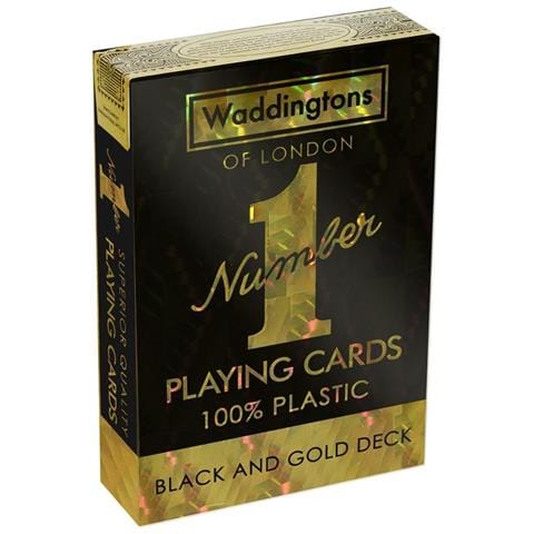 Nero E Oro - Waddingtons No. 1 Gioco Di Carte - Foto 1
