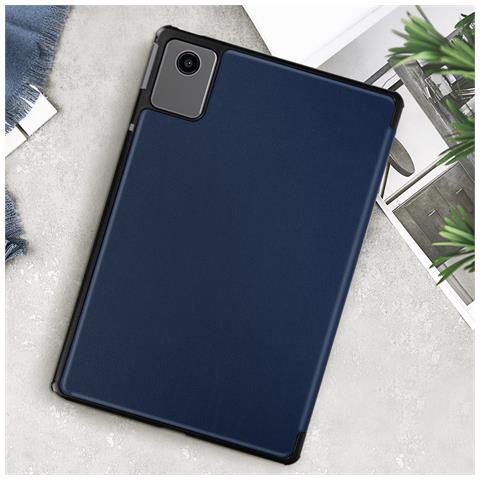 Custodia Trifold Per Lenovo Tab M11 Copertina Supporto Multiposizione - Foto 2
