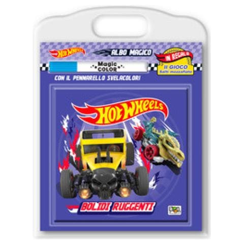 Bolidi Ruggenti. Hot Wheels. Albo Magico. Ediz. A Colori. Con Pennarello Svelacolori - Foto 1