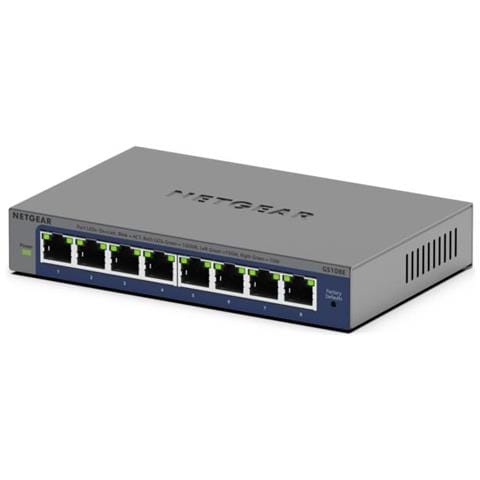 GS108Ev4 Non gestito L2/L3 Gigabit Ethernet (10/100/1000) Grigio - Foto 1