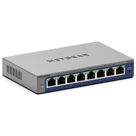 GS108Ev4 Non gestito L2/L3 Gigabit Ethernet (10/100/1000) Grigio - Foto 2
