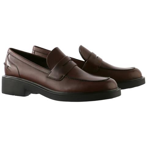 Lauren Loafers Mocassino Pelle Scarpe Donna Marrone Eu 36, 8-101803 2900 - Foto 1