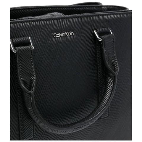 Elevated Tote Md Saffiano Borse Tote Sintetico Borse Donna Nero Eu One Size, K60k610195 Bax - Foto 3